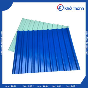 Tôn Nhựa 4 Lớp PVC/ASA 11 Sóng vuông