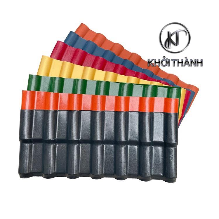 Tôn Nhựa 4 Lớp PVC/ASA 5 Sóng Vuông Tôn Nhựa 4 Lớp PVC/ASA 5 Sóng Vuông