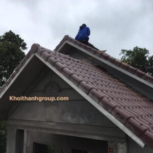 Ngói nhựa nâu Socola pvc/asa Ngói nhựa nâu Socola pvc/asa