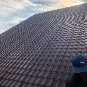 Ngói nhựa nâu Socola pvc/asa Ngói nhựa nâu Socola pvc/asa