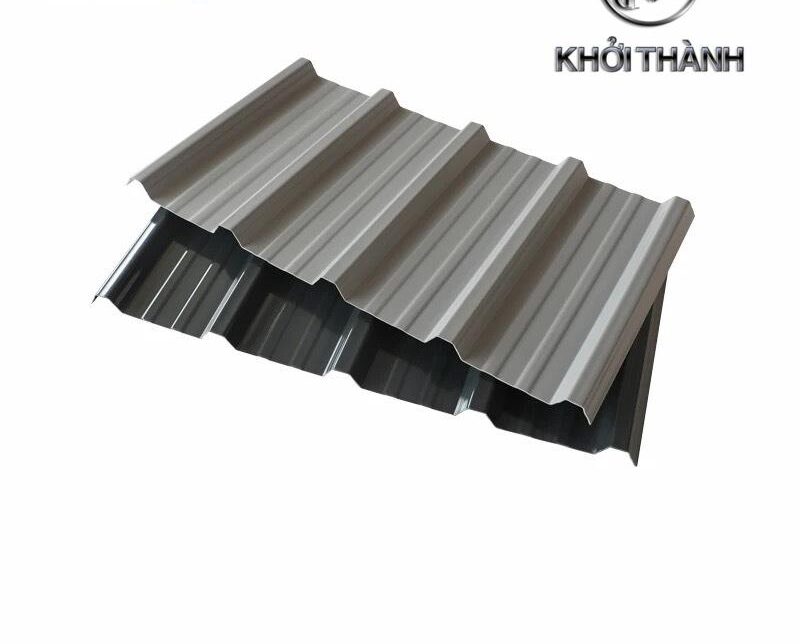 Tôn nhựa xanh ngọc sóng vuông 5 sóng Tôn nhựa xanh ngọc sóng vuông 5 sóng