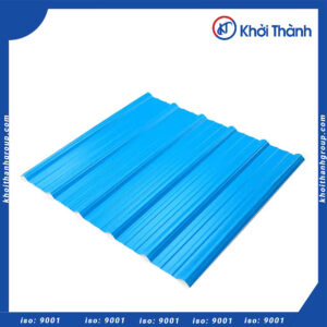 Tôn Nhựa 4 lớp PVC/ASA 6 Sóng Vuông