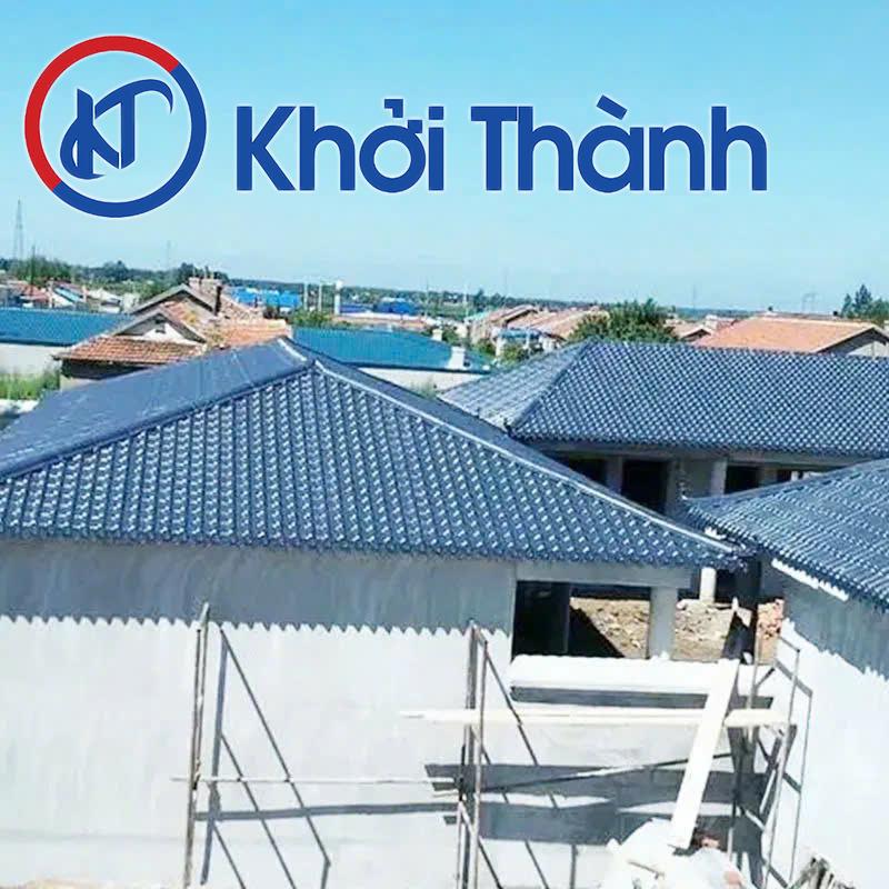 tôn ngói nhựa xanh dương