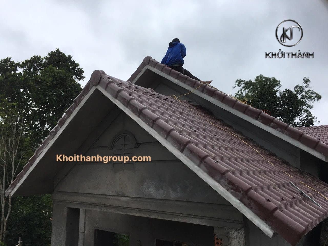 tôn nhựa giả ngói