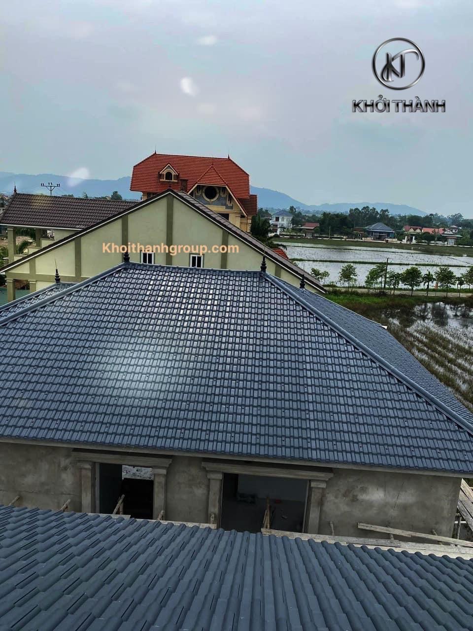 tôn nhựa giả ngói