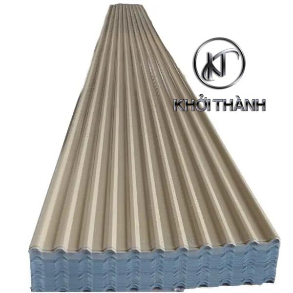 Tôn Nhựa 4 Lớp PVC/ASA 11 Sóng Vuông