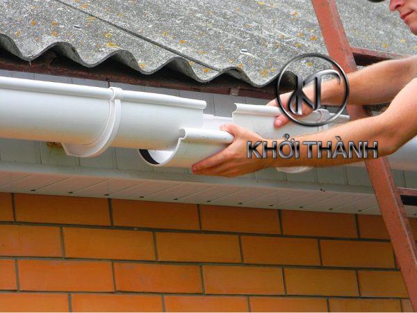 Cung Cấp và Thi Công Máng Xối Nhựa PVC