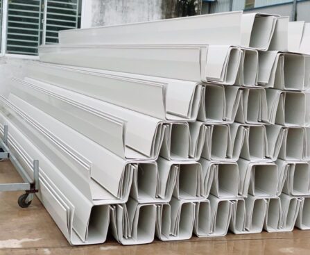 Máng xối nhựa PVC- Mùa mưa an toàn cùng máng xối nhựa PVC