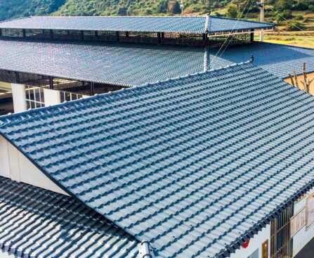 Những Mẫu Nhà Đẹp Lợp Mái Ngói Nhựa Âm Dương