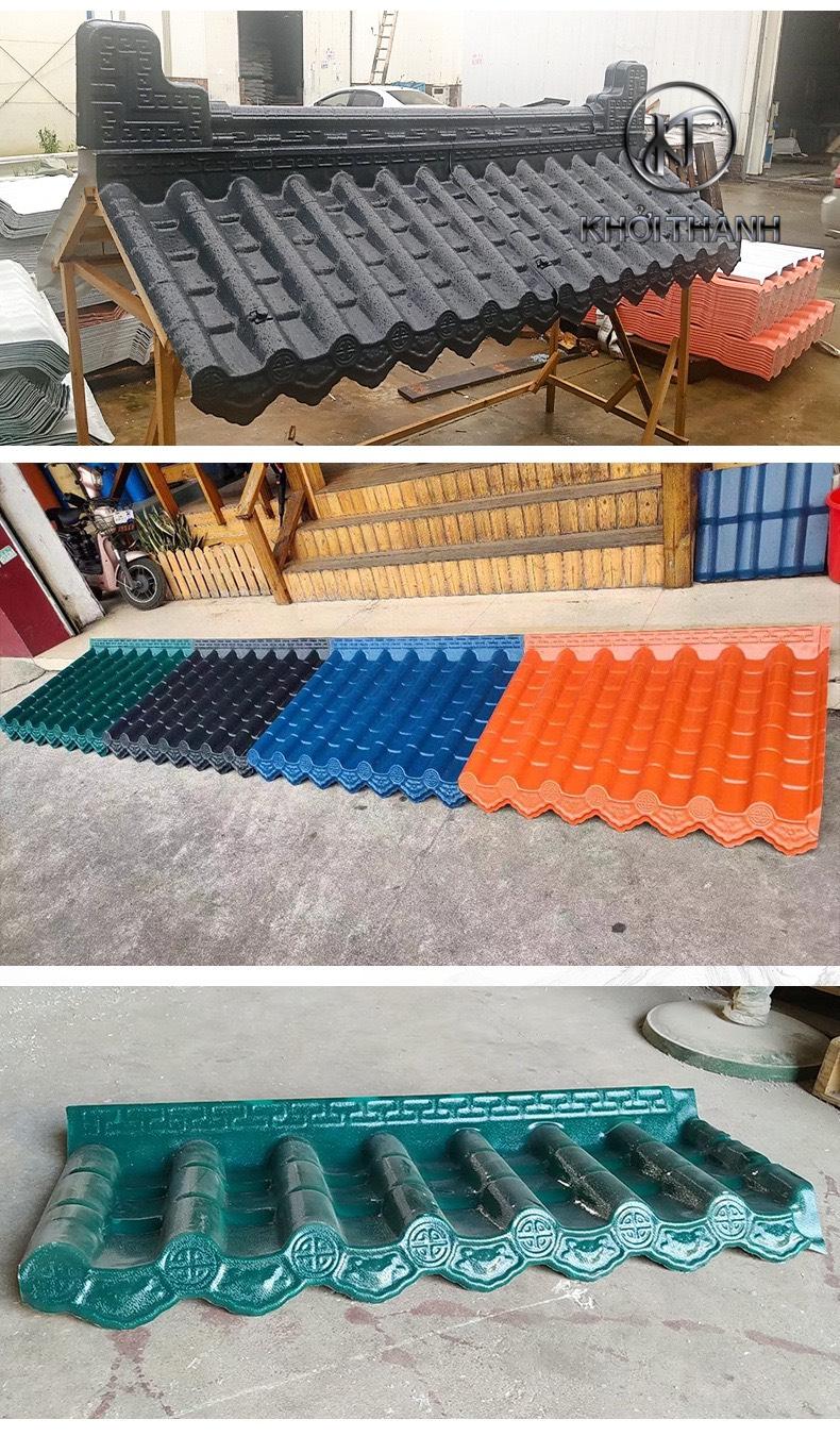 tôn ngói nhựa âm dương Nhật Bản