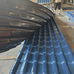 Tôn ngói nhựa xanh xám Tôn ngói nhựa xanh xám