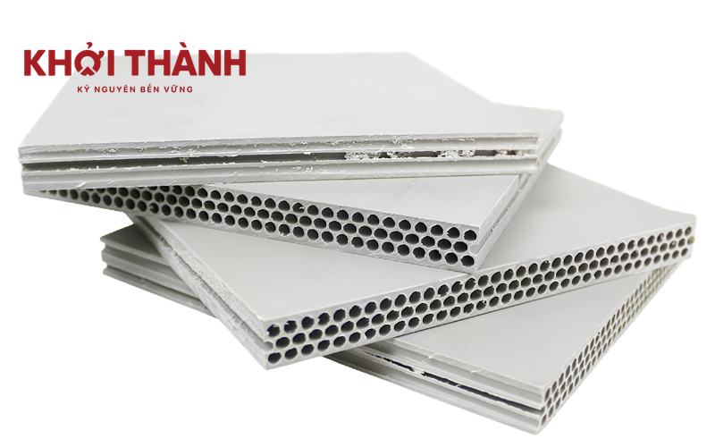 Những tấm ván COPPA tái sử dụng được làm từ nhựa chất lượng cao, có độ bền vững cao