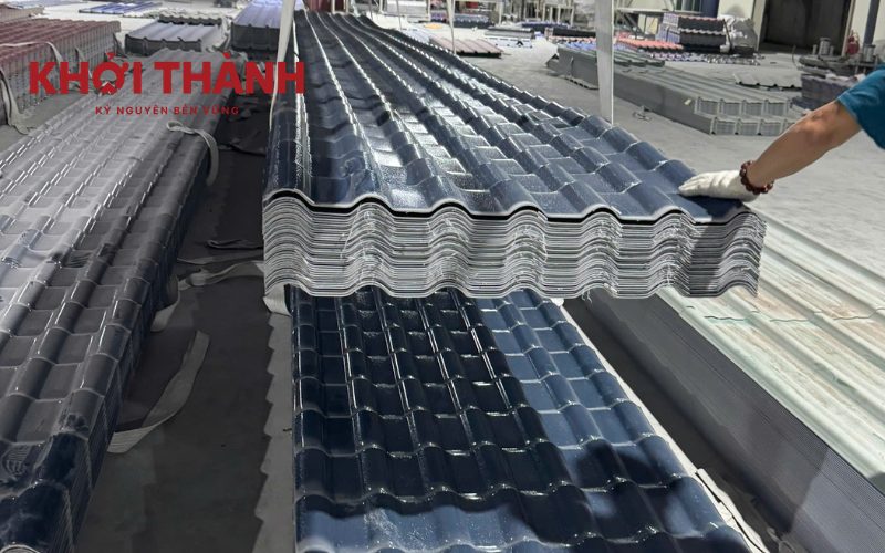 Tôn Nhựa giúp chịu nhiệt tốt