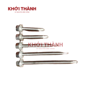 Vít inox mái nhựa