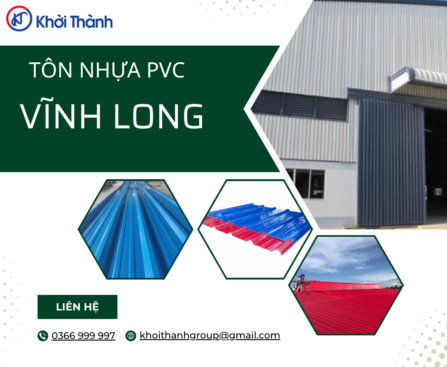 Tôn Nhựa PVC Vĩnh Long