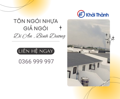 Ngói nhựa giả ngói Dĩ An Bình Dương