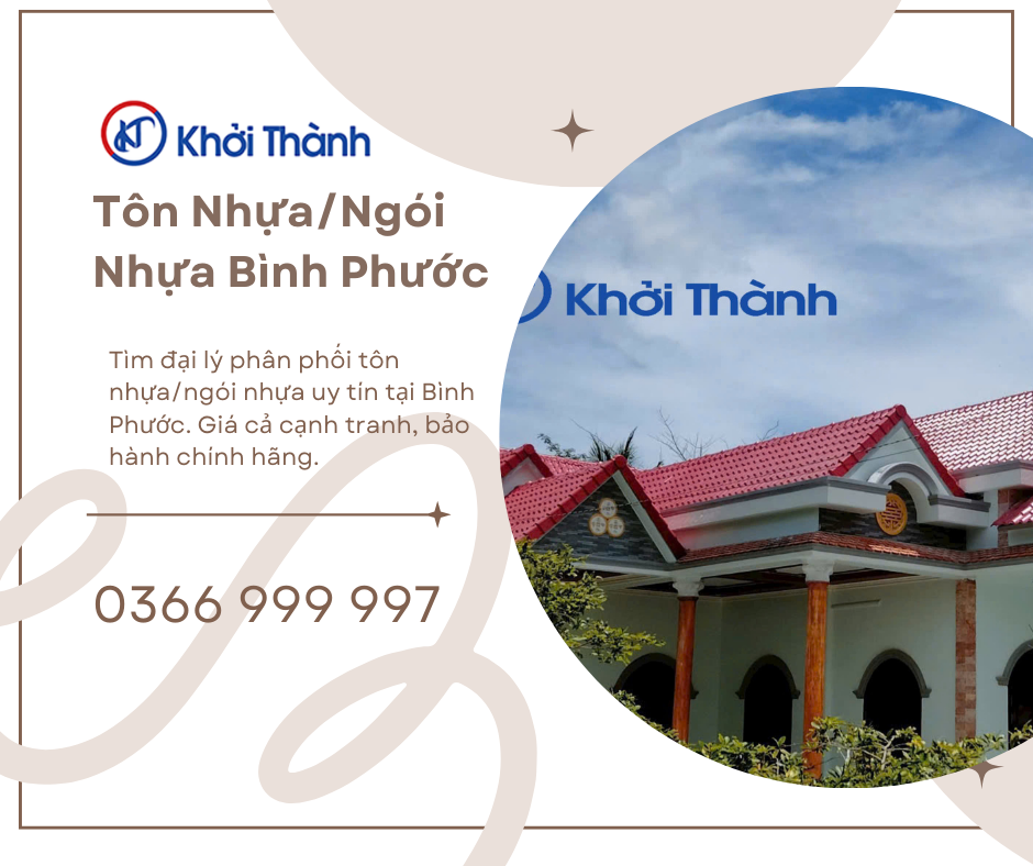 Tôn Nhựa/Ngói Nhựa Bình Phước