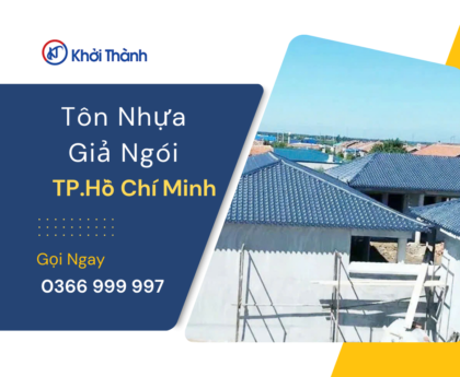 tôn nhựa giả ngói tại TP.HCM