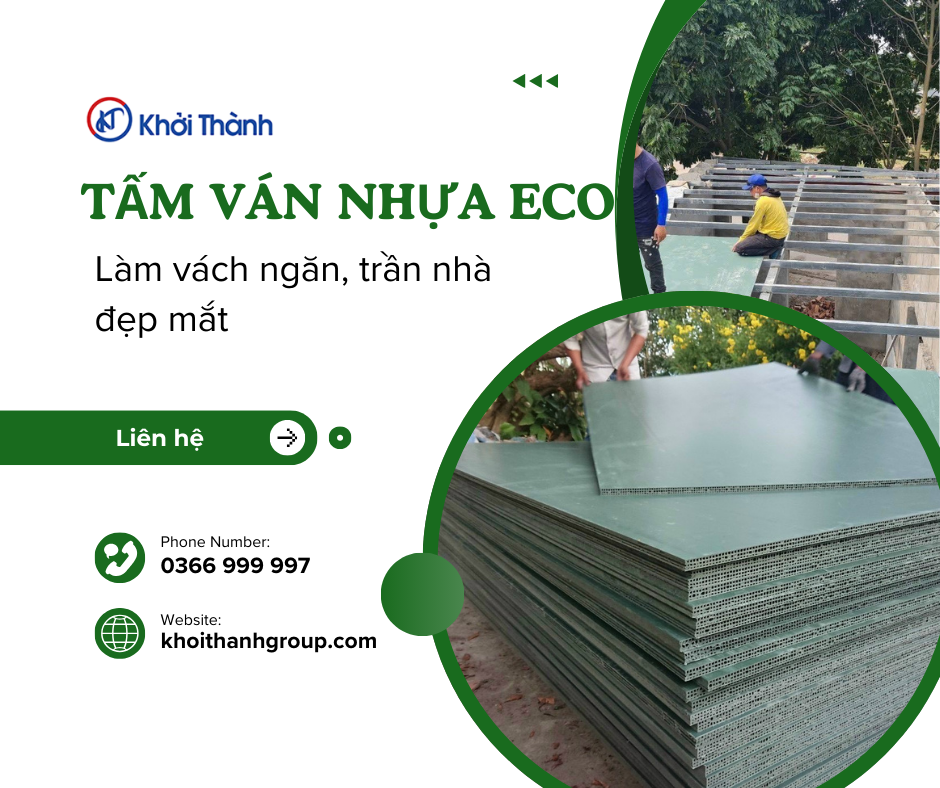 Tấm ván nhựa eco