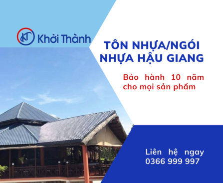 Tôn Nhựa/Ngói Nhựa Hậu Giang