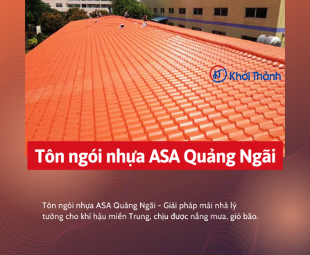 Tôn Ngói Nhựa ASA Quảng Ngãi