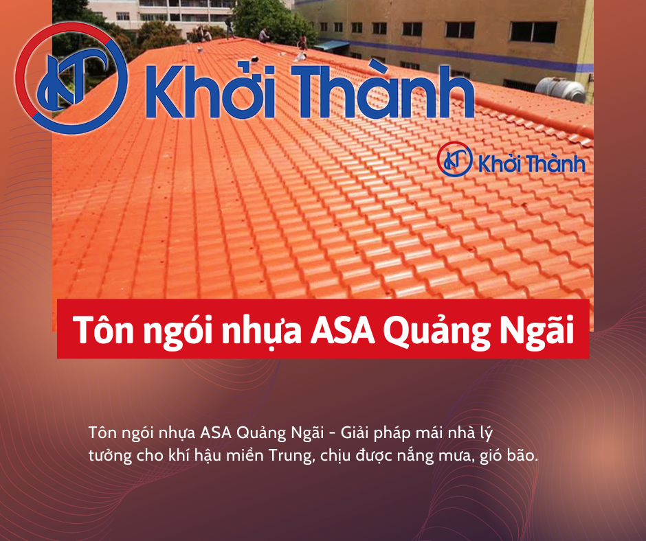 Tôn Ngói Nhựa ASA Quảng Ngãi