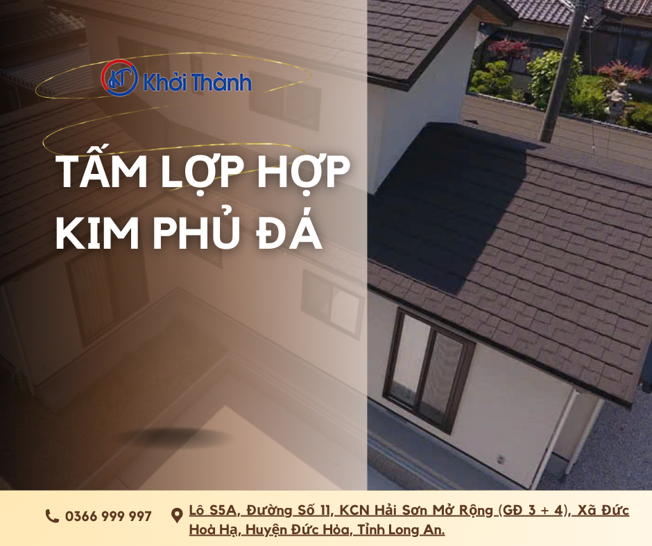 Tấm Lợp Hợp Kim Phủ Đá