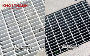 So sánh chi tiết sàn grating thép và sàn grating composite