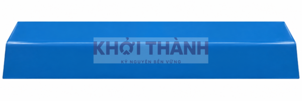 Ảnh minh họa Ốp góc ngoài Khởi Thành màu xanh dương