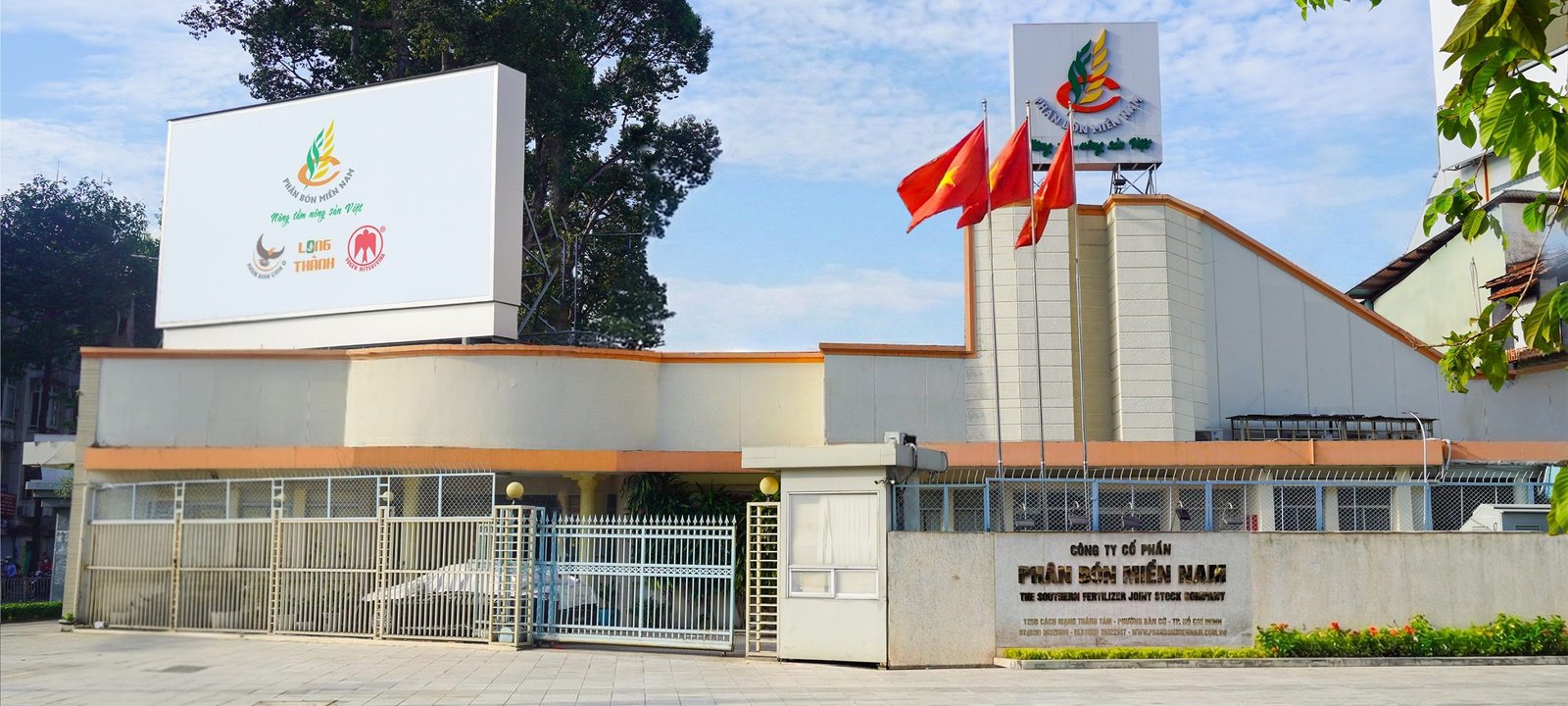 CÔNG TY CỔ PHẦN PHÂN BÓN MIỀN NAM – 125B Cách Mạng Tháng Tám, TP.HCM — theo biển địa chỉ và website doanh nghiệp.