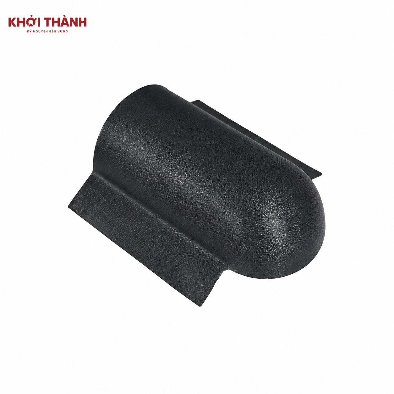 Đầu bịt úp sườn mái màu đen — ảnh minh họa phụ kiện mái