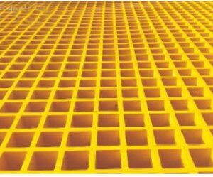 Sàn FRP Grating ô lưới vàng Khởi Thành