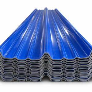 Tôn nhựa PVC/ASA 3 sóng xanh – ảnh minh họa Khởi Thành