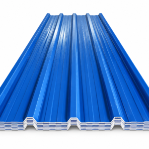 Tôn nhựa PVC/ASA 5 sóng xanh – ảnh minh họa Khởi Thành