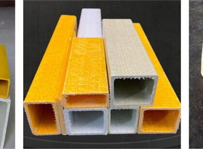 Tiết diện hộp chữ nhật xà gồ composite FRP trong catalogue Khởi Thành