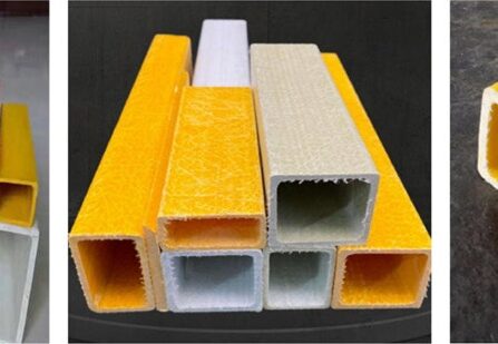 Tiết diện hộp chữ nhật xà gồ composite FRP trong catalogue Khởi Thành
