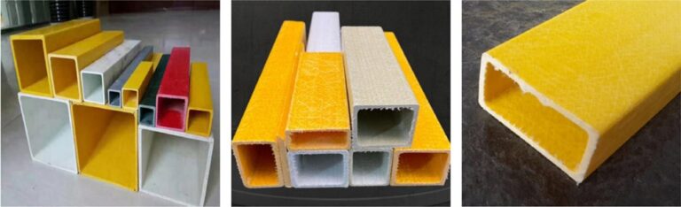 Tiết diện hộp chữ nhật xà gồ composite FRP trong catalogue Khởi Thành